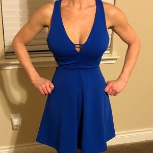 Express -Size 0 - Bright blue dress.